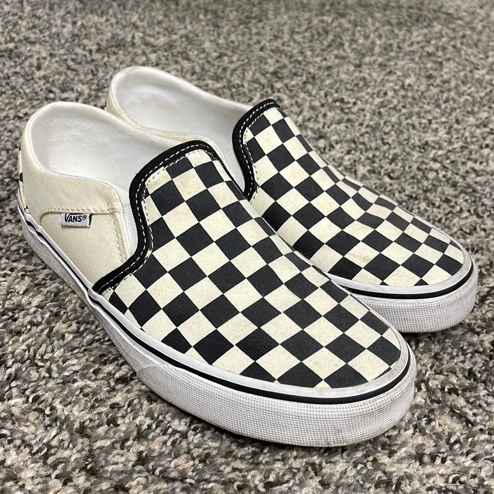 Checkered Vans